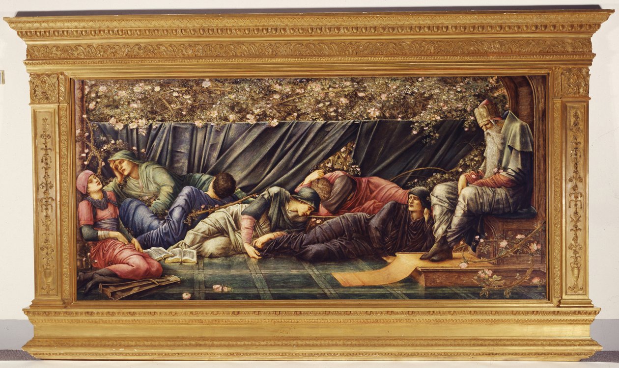 Briar Rose: Konsey Odası by Edward Coley Burne Jones