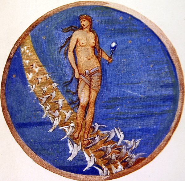 Çiçek Kitabı: V. Cennetin Gülü by Edward Coley Burne Jones