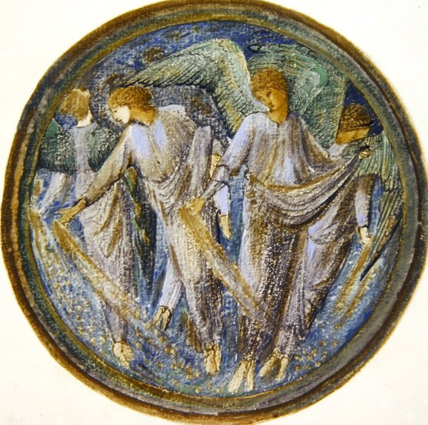 Çiçek Kitabı: XXIX. dağınık yıldızotu by Edward Coley Burne Jones
