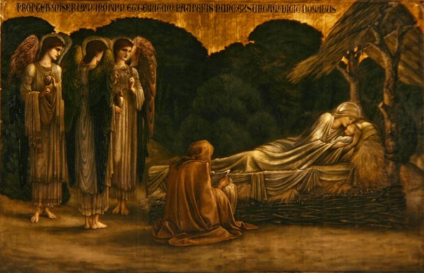 Kral ve Çoban by Edward Coley Burne Jones