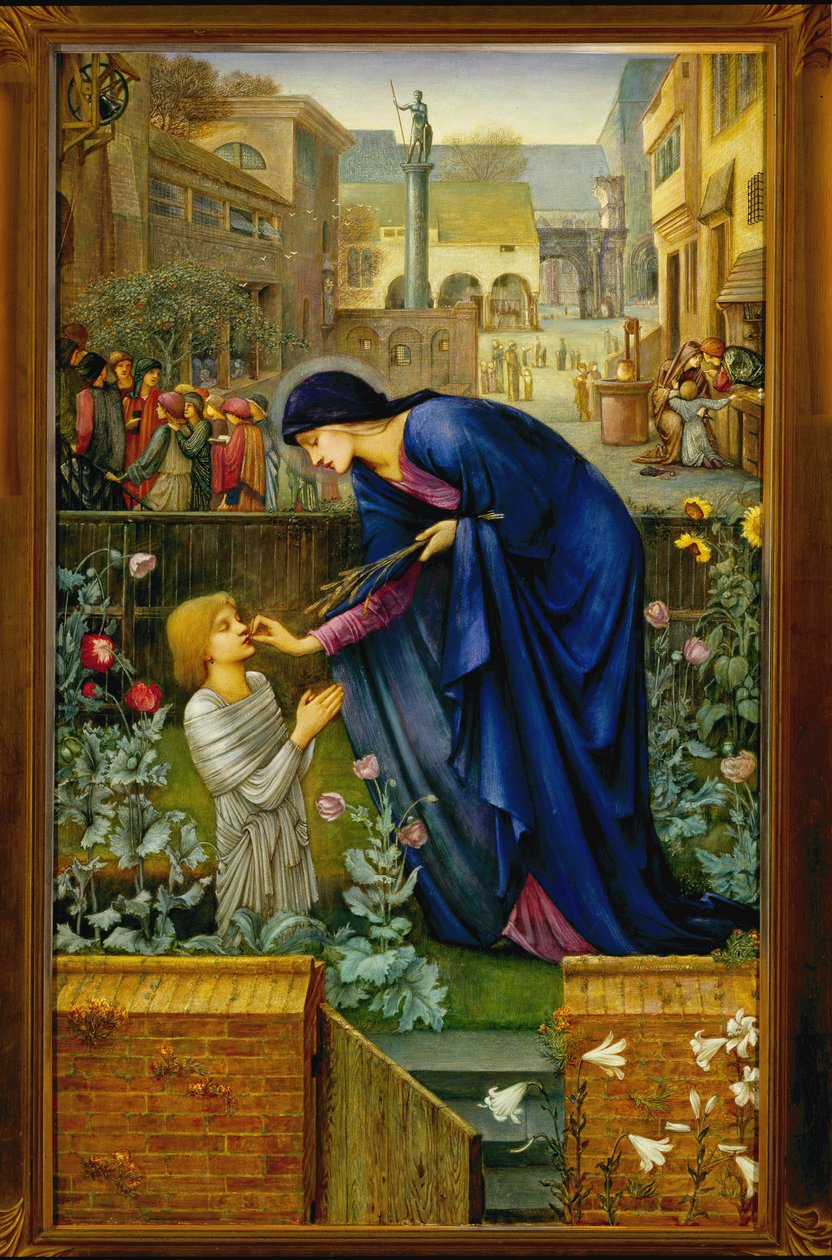 Başrahibenin Hikayesi by Edward Coley Burne Jones