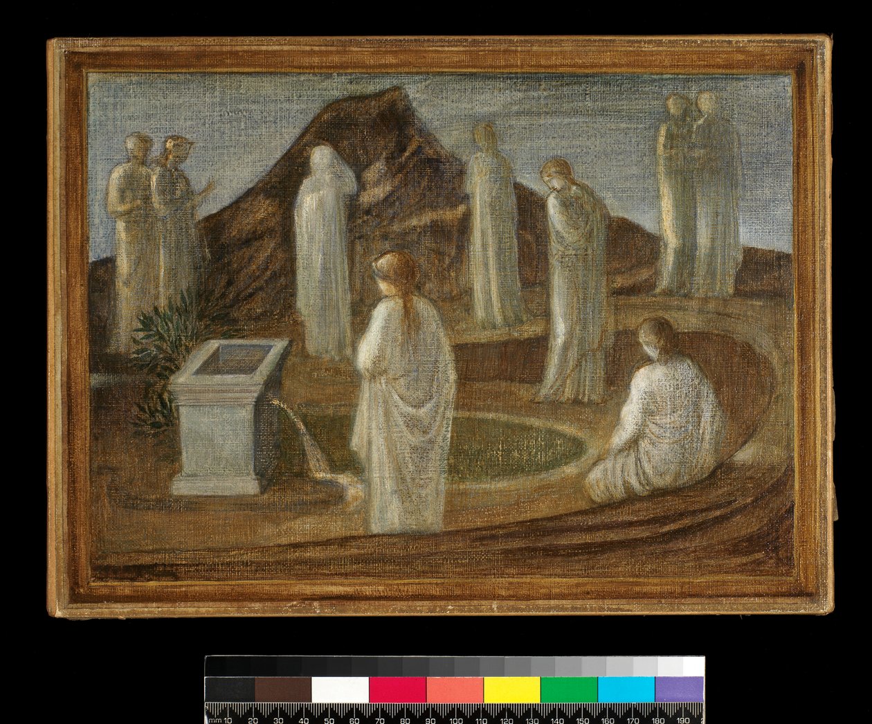 Dokuz İlham Perisinin Rüyası by Edward Burne Jones