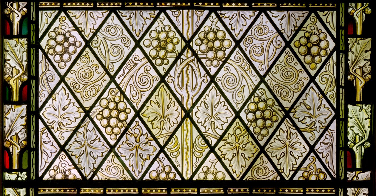 Vitray Pencere Detayı, c.1896 by Edward Coley Burne Jones