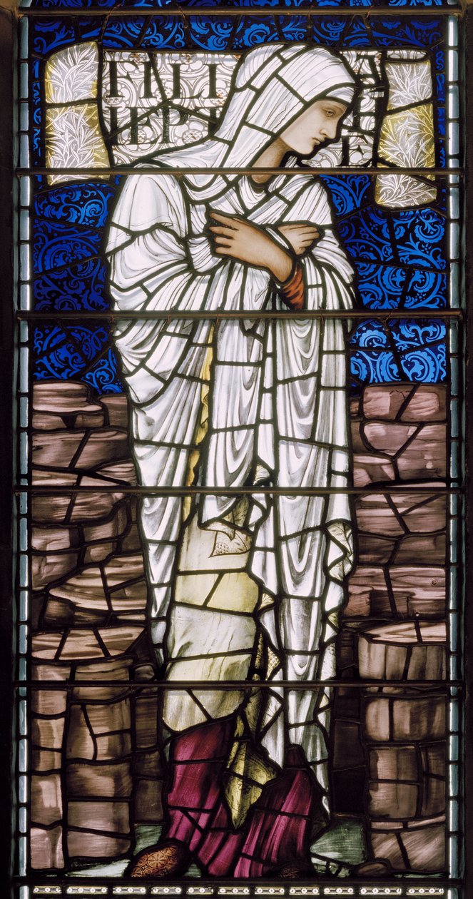 Edinburgh, St Giles Katedrali, Morris & Co., Edward Burne-Jones, Jepthas Daughter, 1886 by Edward Burne Jones
