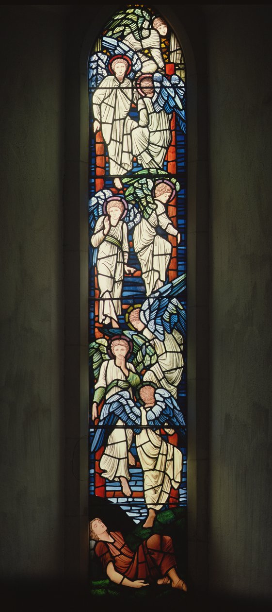 Jacobs Merdiveni (ayrıntılar için ayrıca bkz. 11001) by Edward Burne Jones
