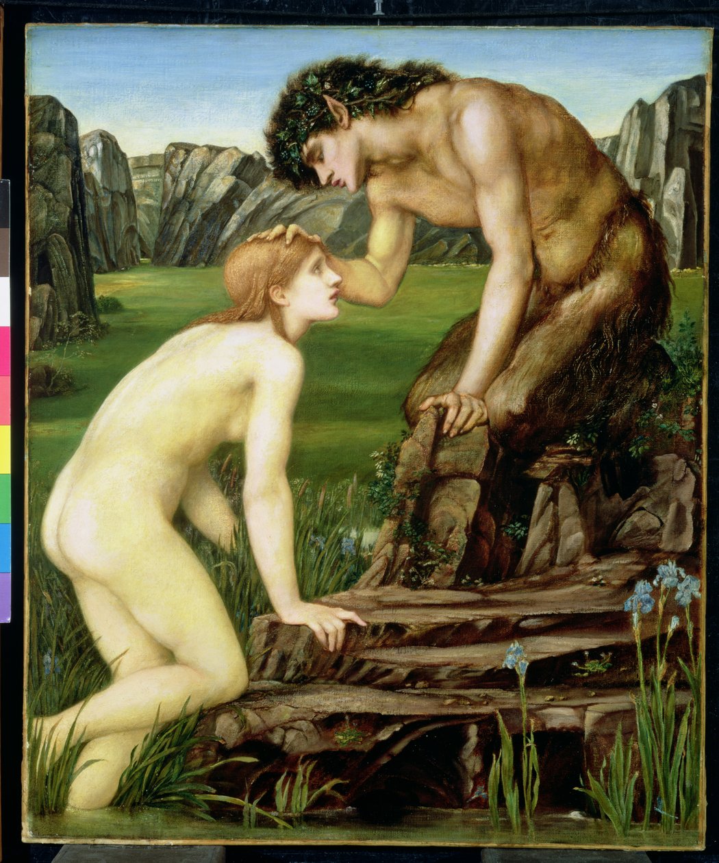 Pan ve Ruh, 1872-74 by Edward Burne Jones
