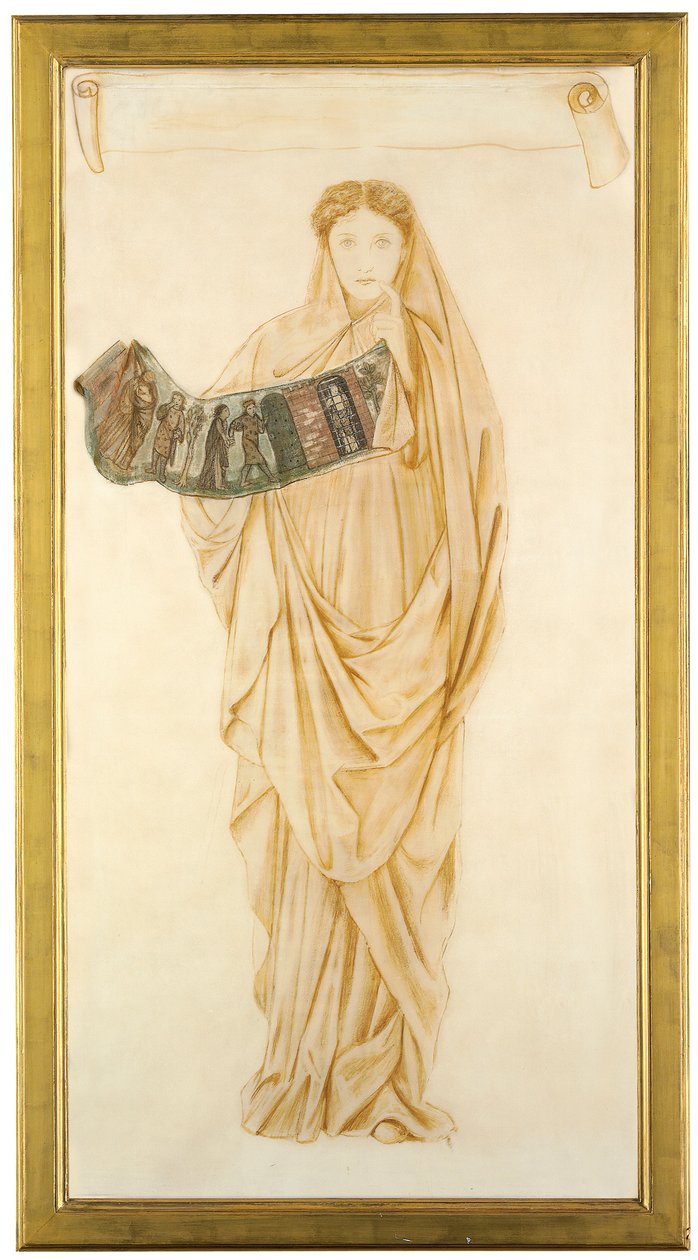 Filomela, 1864 by Edward Burne Jones