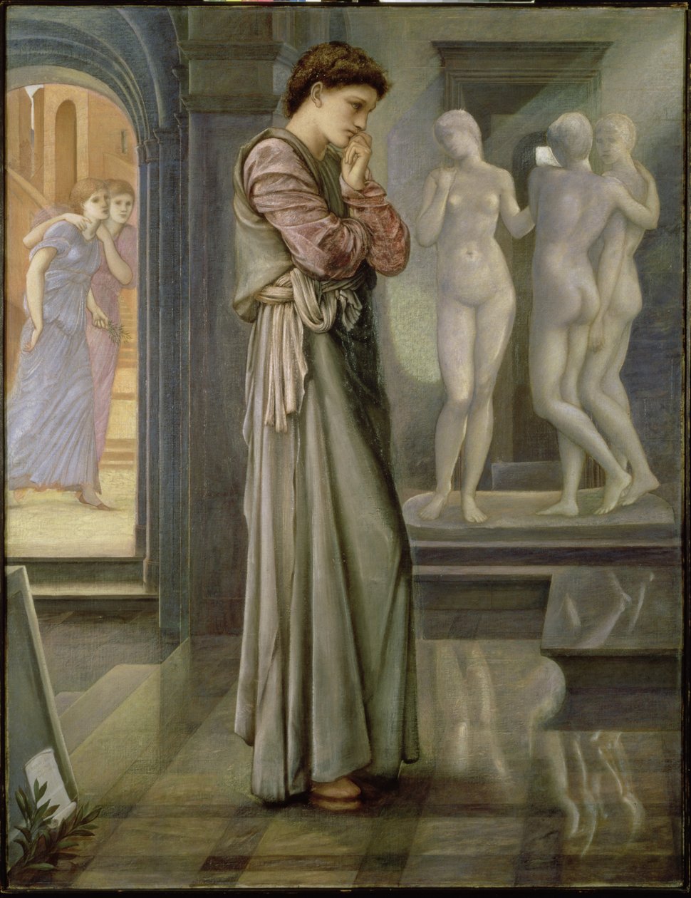 Pygmalion ve Görüntü: Kalp Arzuları, 1868 by Edward Burne Jones