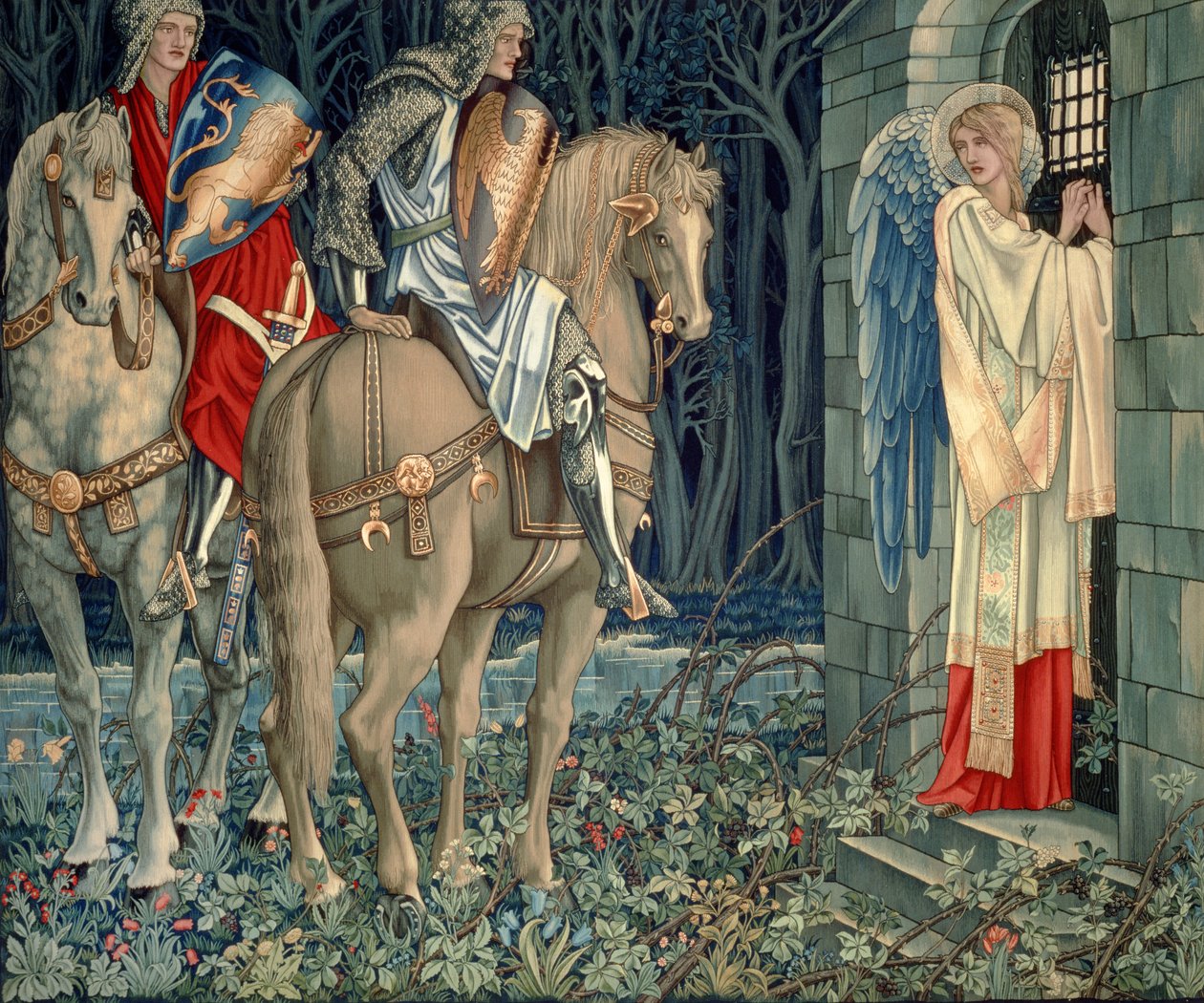 Kutsal Kase Halılarını Arayışı - Panel 3 - Sir Gawaine