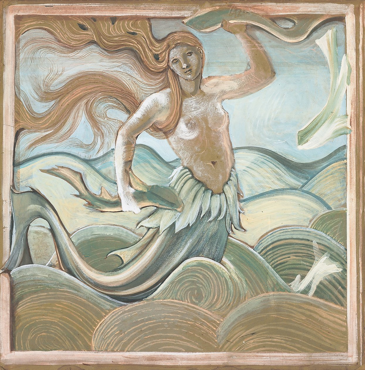 deniz perisi, by Edward Burne Jones
