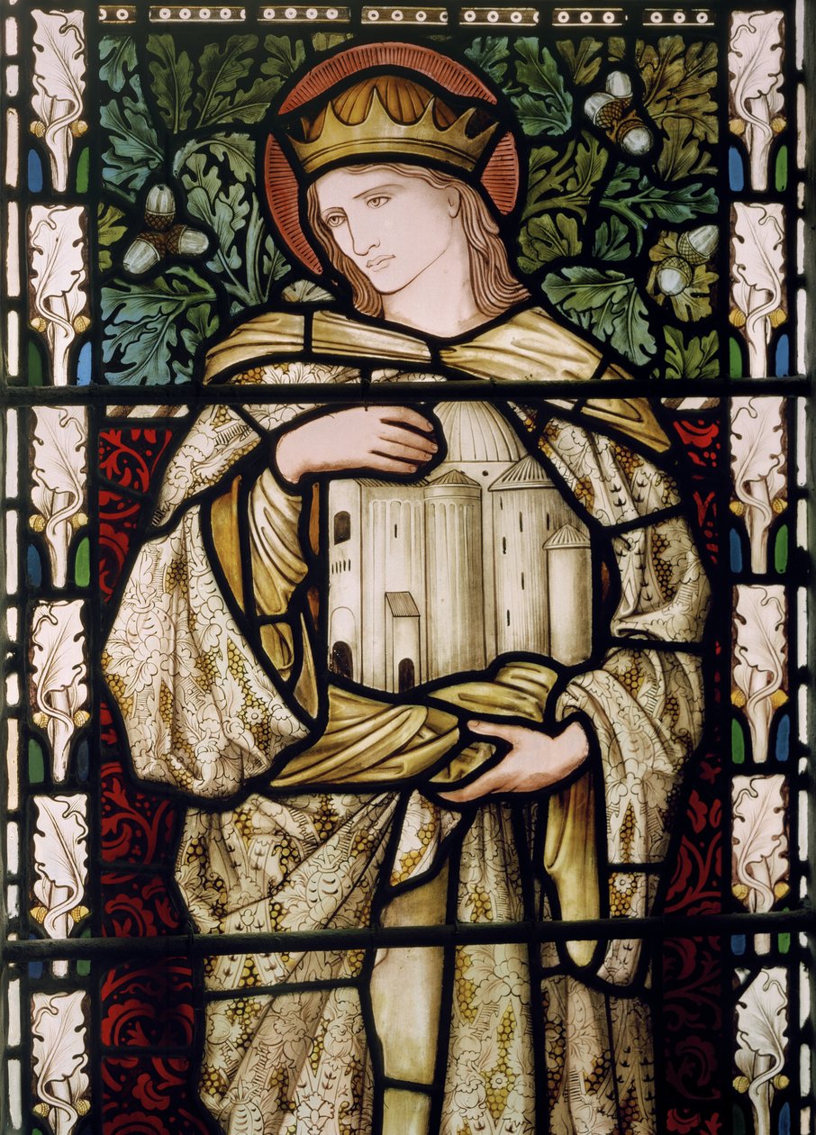 Süleyman ve Tapınak, 1876 (vitray) by Edward Burne Jones