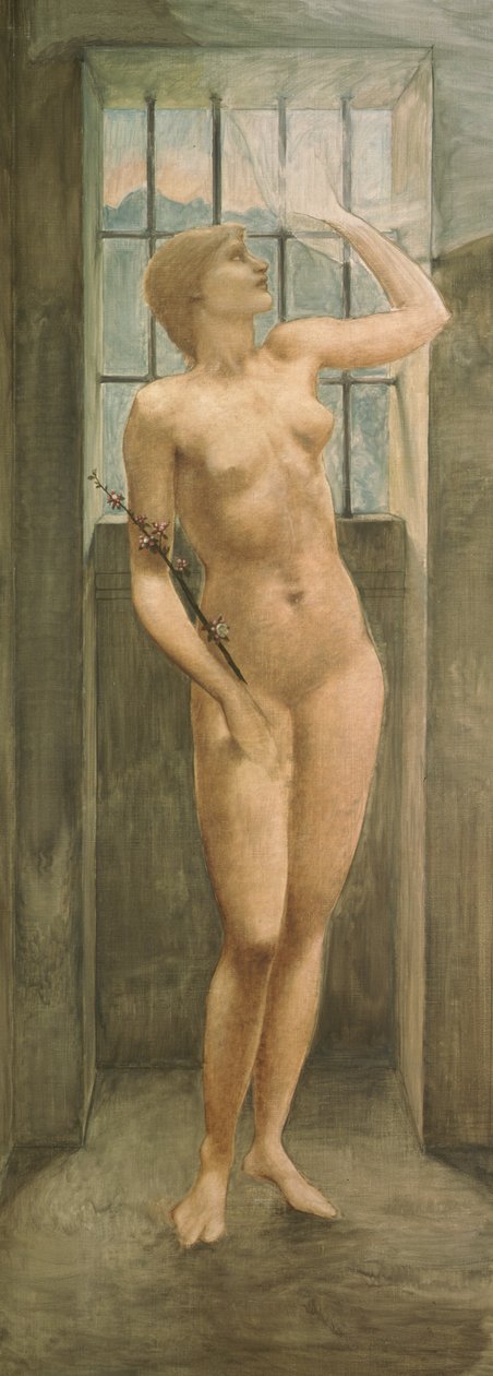 Spes, Hapisteki Umut, 1874 dolayları by Edward Burne Jones