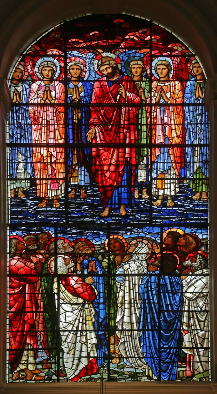 Yükseliş, 1885-1897 (vitray) by Edward Burne Jones