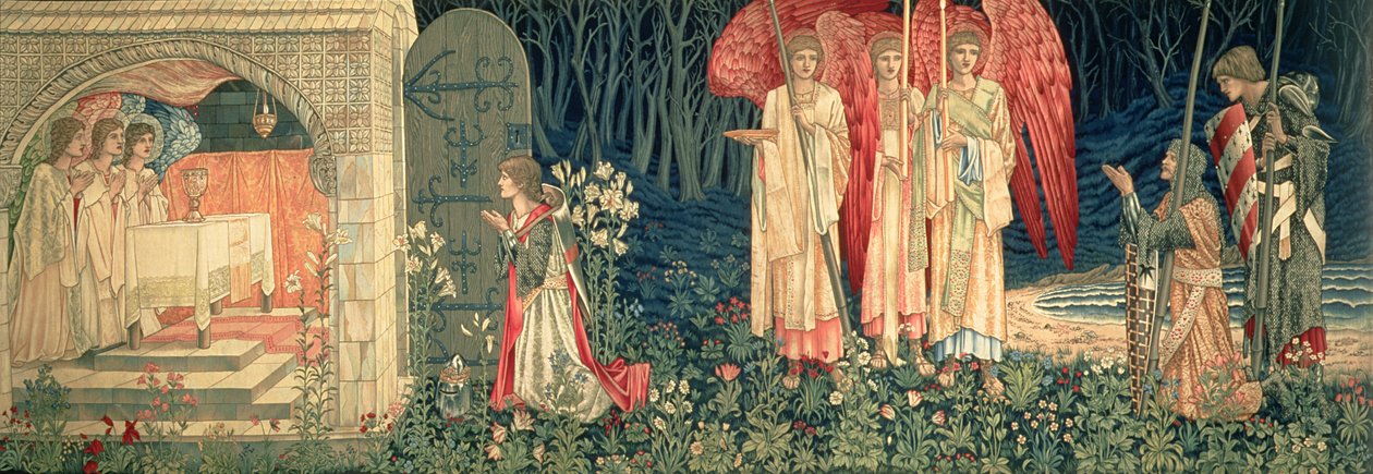 Başarı; The Quest for the Holy Grail serisinden Sir Galahad, Sir Bors ve Sir Percival
