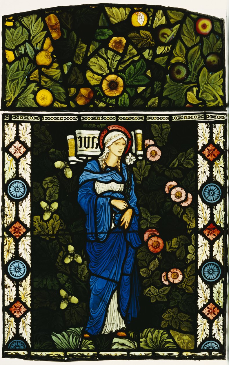 Kutsal Bakire Meryem, Morris & Co. by Edward Burne Jones