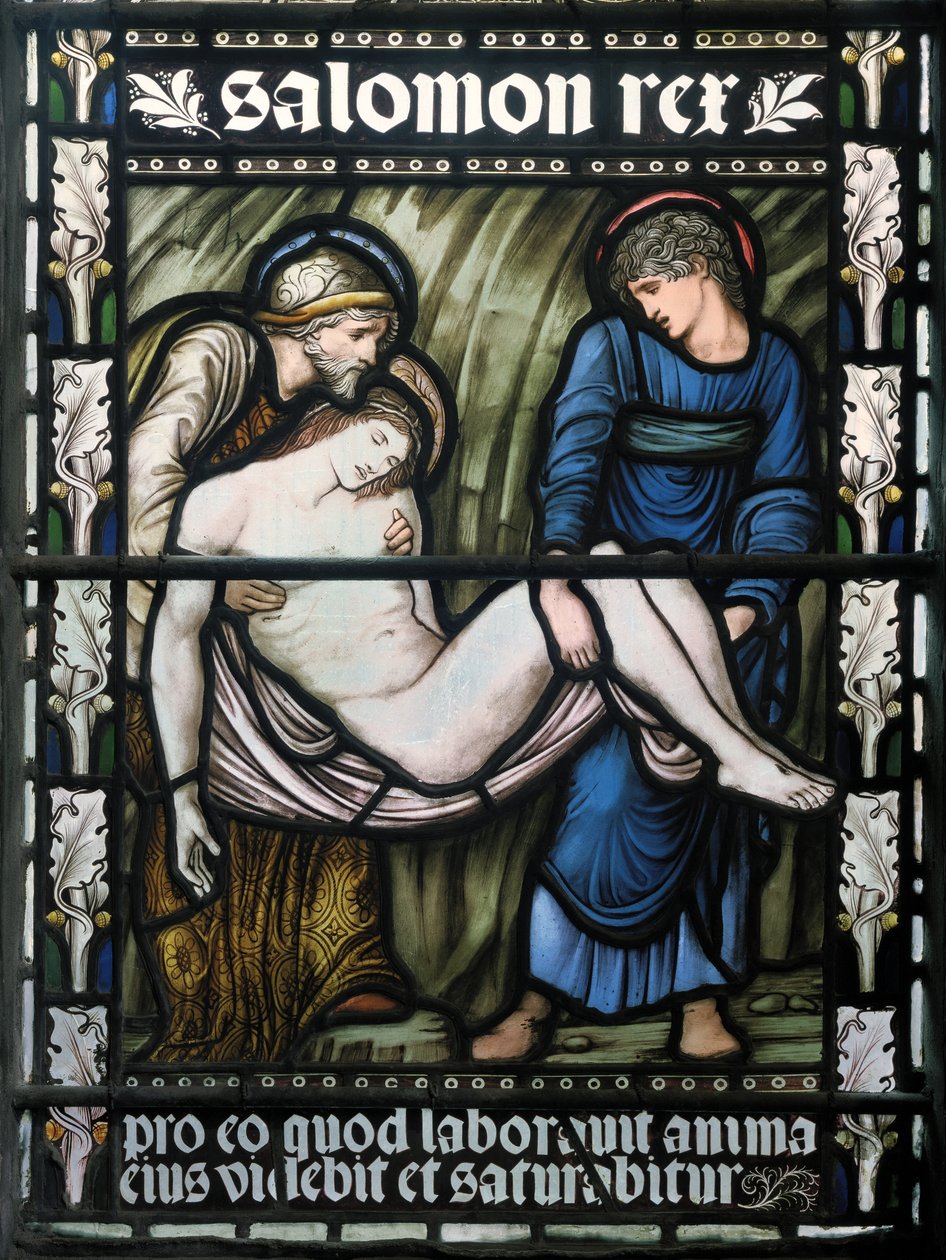 Entombment, 1876 (vitray) by Edward Burne Jones
