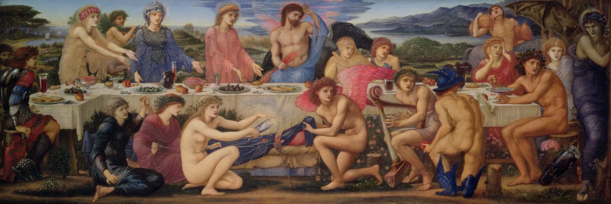 Peleus Bayramı by Edward Burne Jones