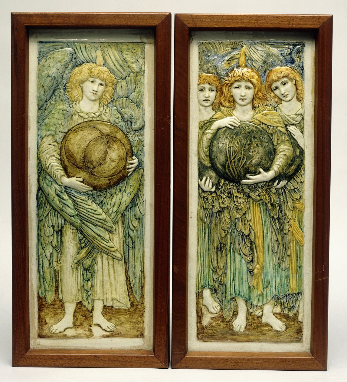 Yaratılışın İlk Günü & Üçüncü Yaratılışın Günü, by Edward Burne Jones