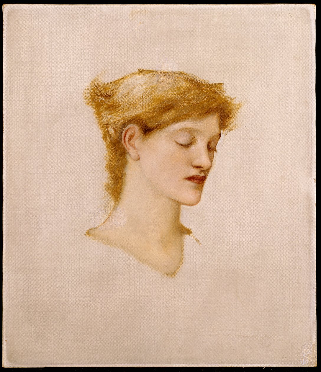 Bir Kadının Başı by Edward Burne Jones