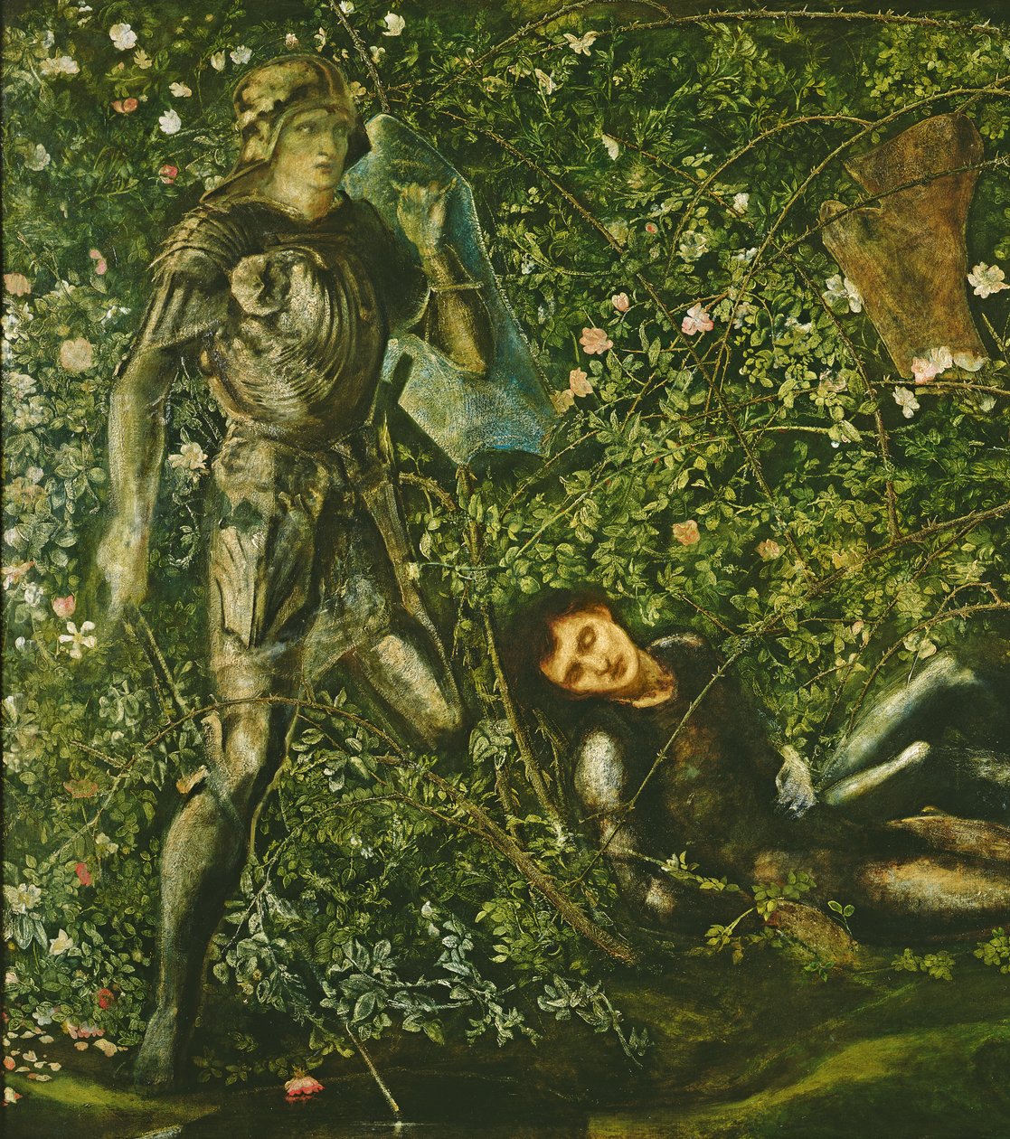 Şövalyeler ve Briar Rose, 1869 by Edward Burne Jones