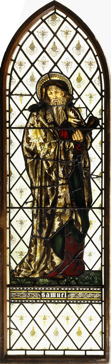 Peygamber Samuel, Morris & Co, 1868 by Edward Burne Jones
