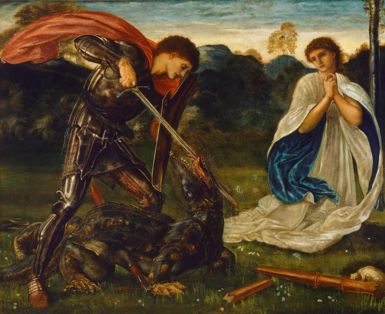Dövüş: St George, ejderha VI
