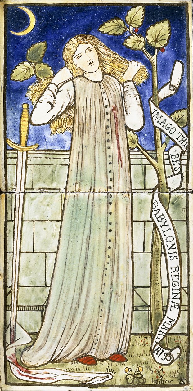 Thisbe", 1861-62 by Edward Burne Jones