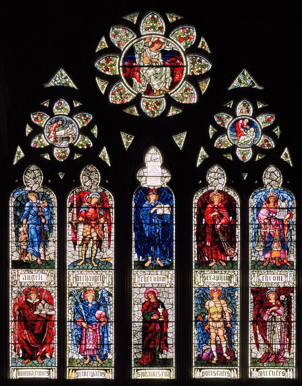 Batı Penceresi by Edward Coley Burne Jones