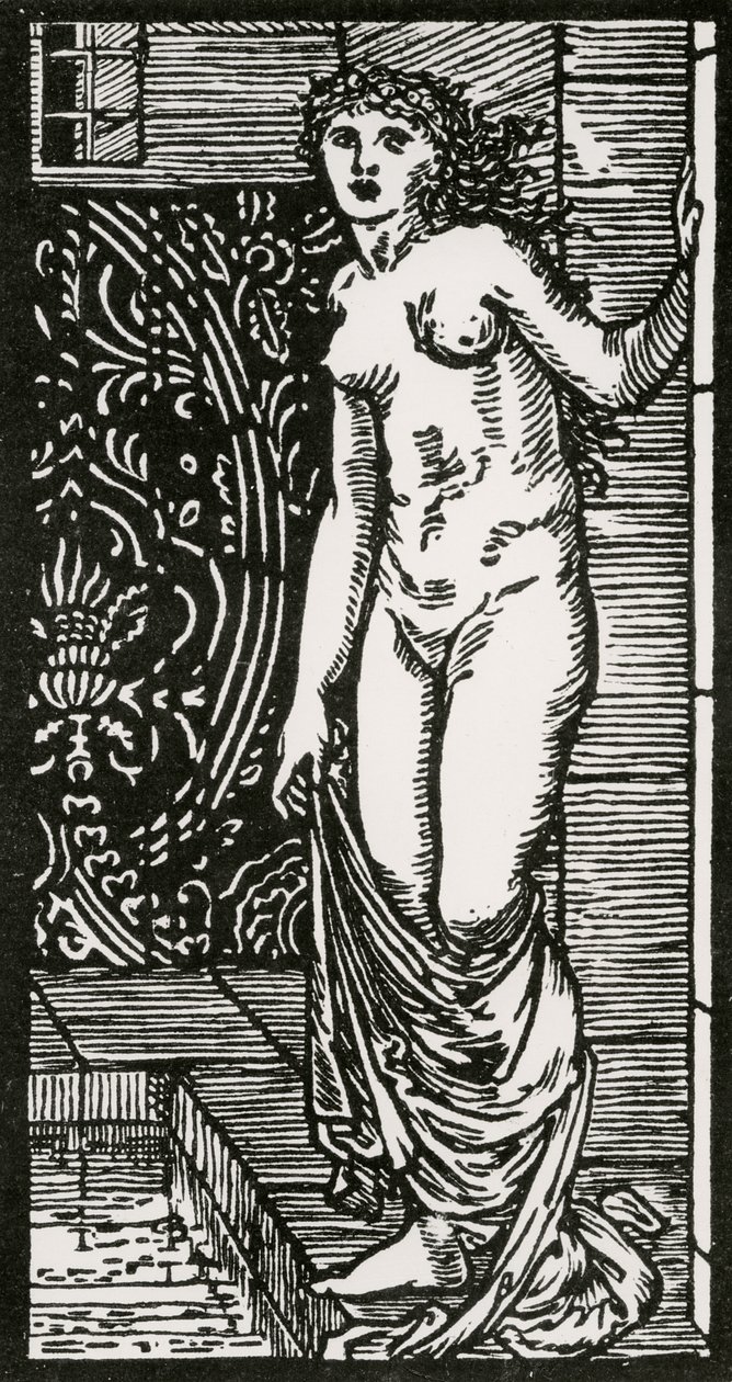 Banyoda Ruh, 1866 by Edward Coley after Burne Jones