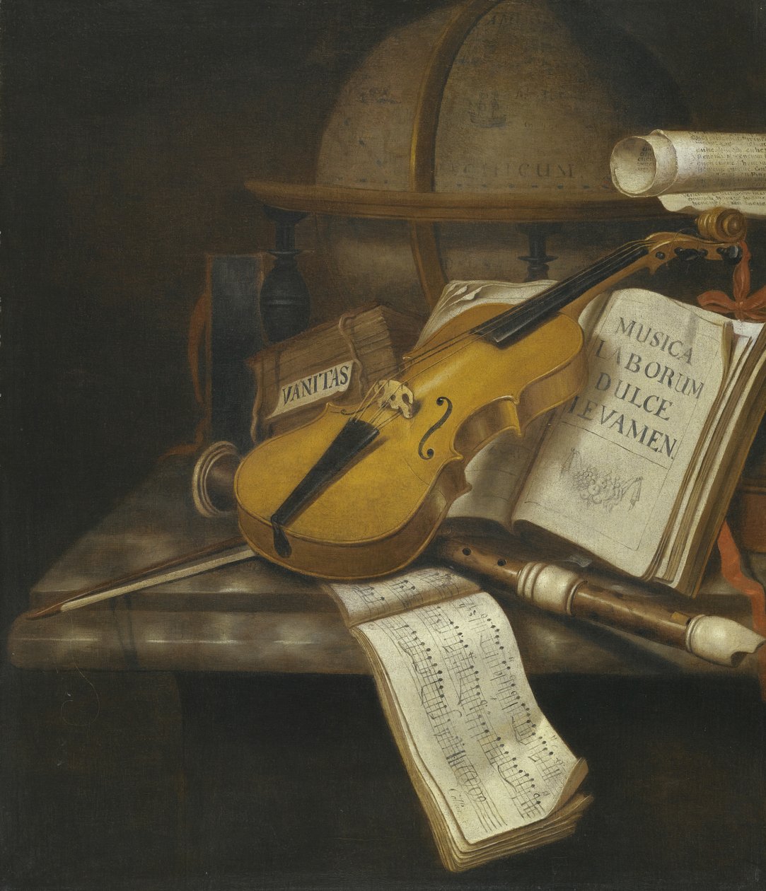 Natürmort Vanitas by Edward Collier