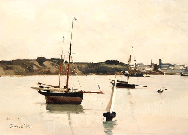 Aziz Servan Limanı by Edward Darley Boit