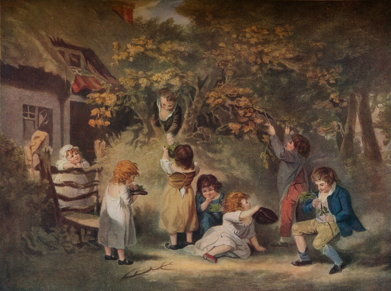 Çocuk Nutting, c1783 by Edward Dayes