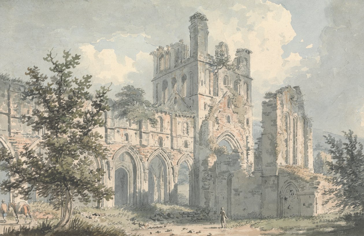 Llanthony Manastırı, Monmouthshire by Edward Dayes
