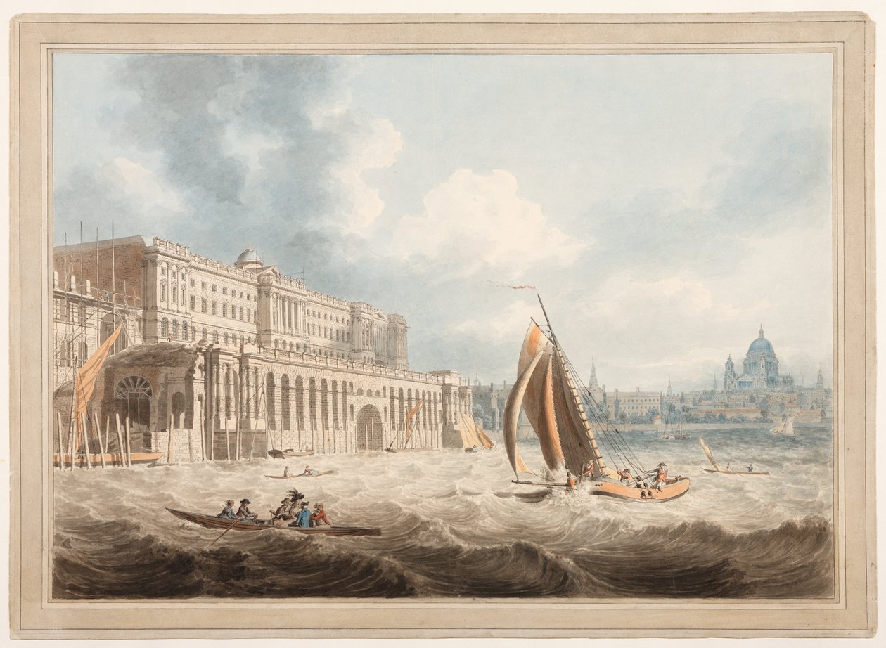 Thames#39;ten Somerset Evi by Edward Dayes