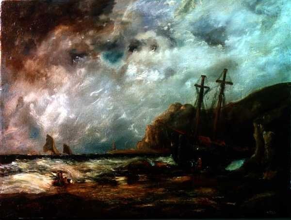 Sahil Manzarası by Edward Duncan