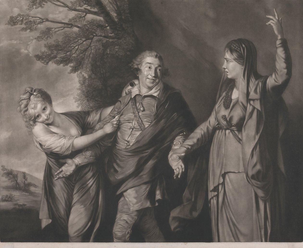 Trajedi ve Komedi Arasında Garrick by Edward Fisher