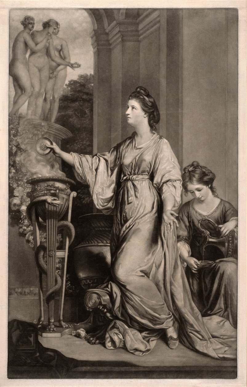 Leydi Sarah Bunbury by Edward Fisher