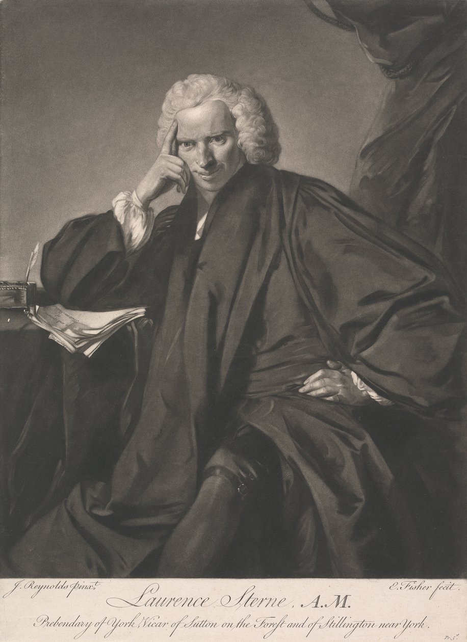 Laurence Sterne, AM by Edward Fisher