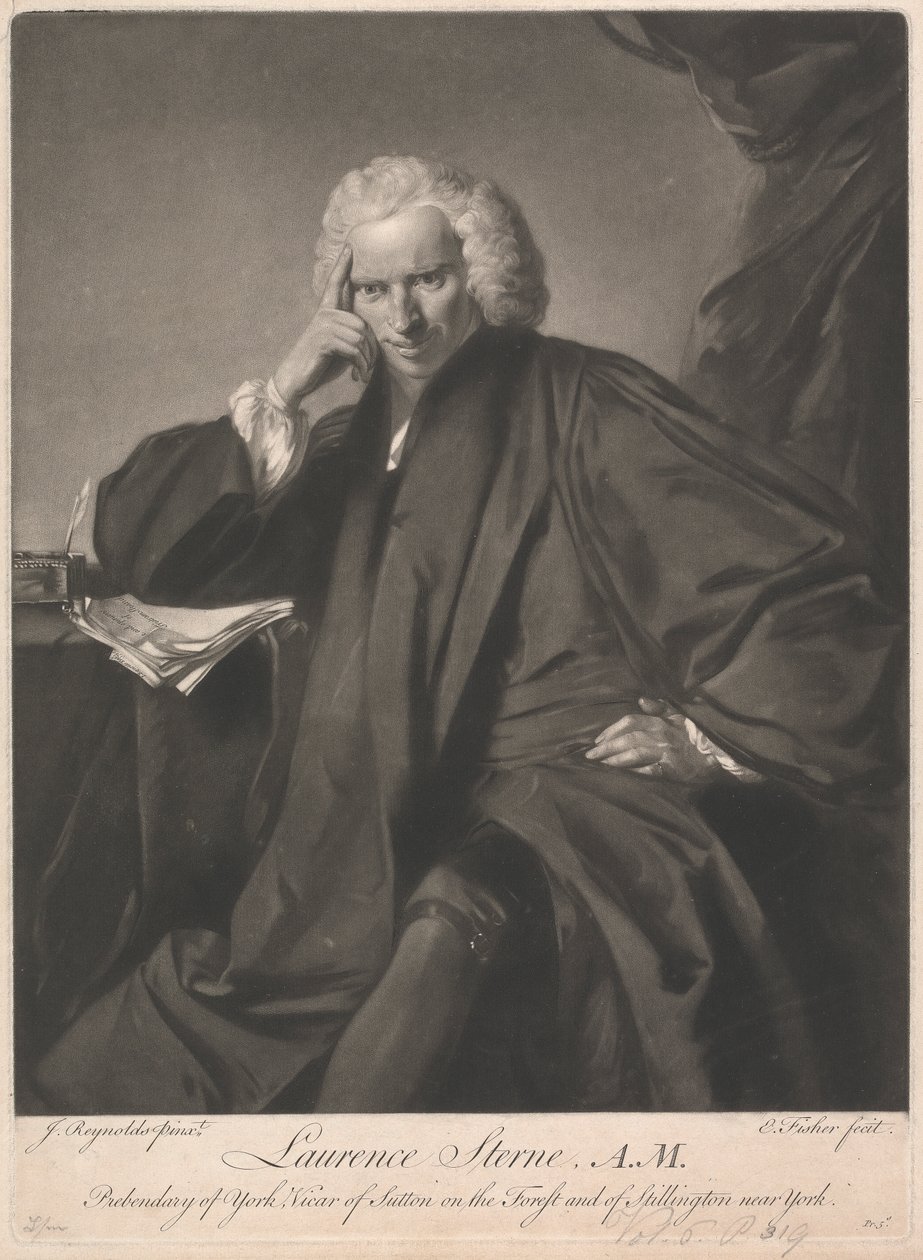 Laurence Sterne, AM by Edward Fisher