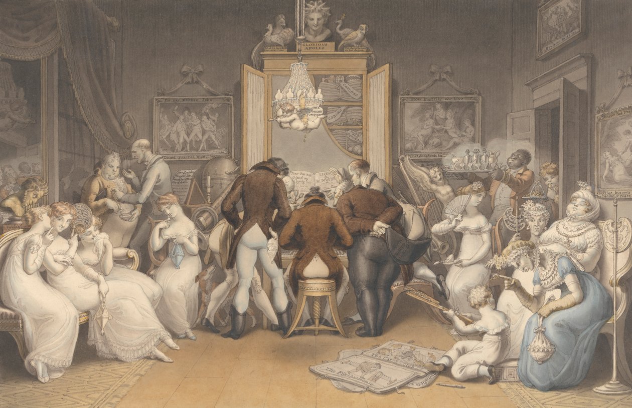 Müziğin Zaferi by Edward Francis Burney