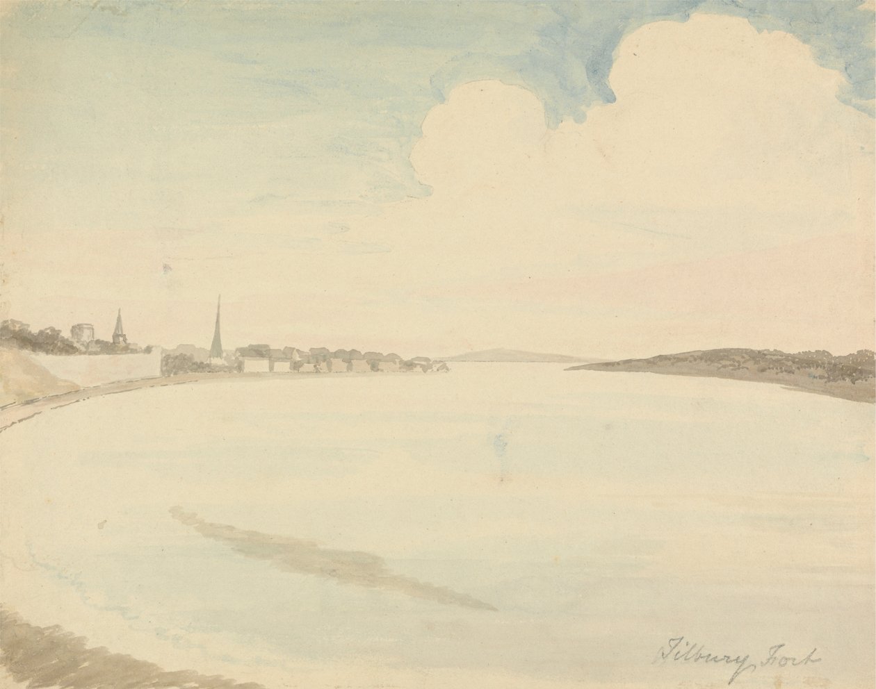 Tilbury Kalesi by Edward Francis Burney