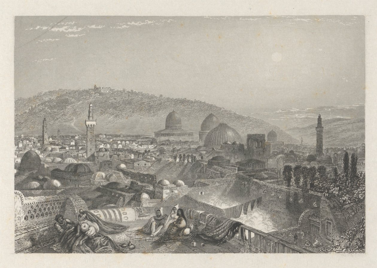 Latin Manastırından Kudüs by Edward Francis Finden