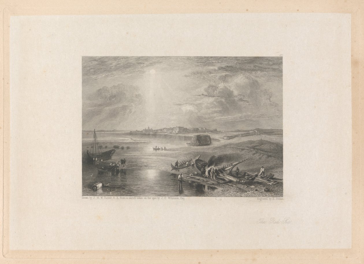 Kızıldeniz ve Süveyş by Edward Francis Finden