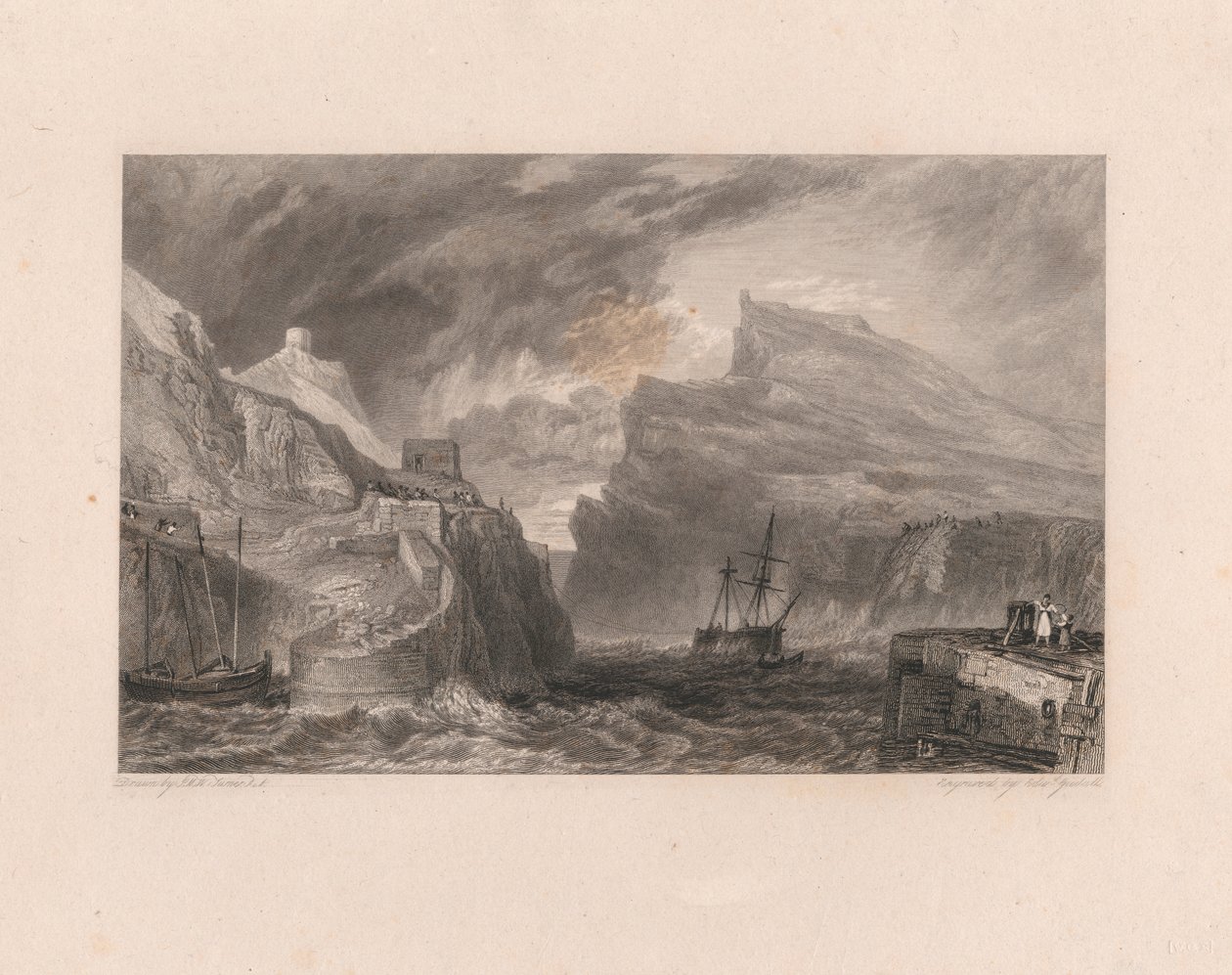 Boscastle, Cornwall by Edward Goodall