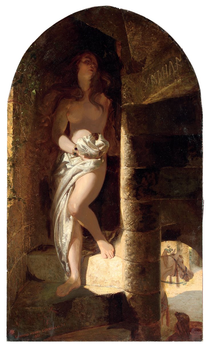 Leydi Godiva by Edward Henry Corbould