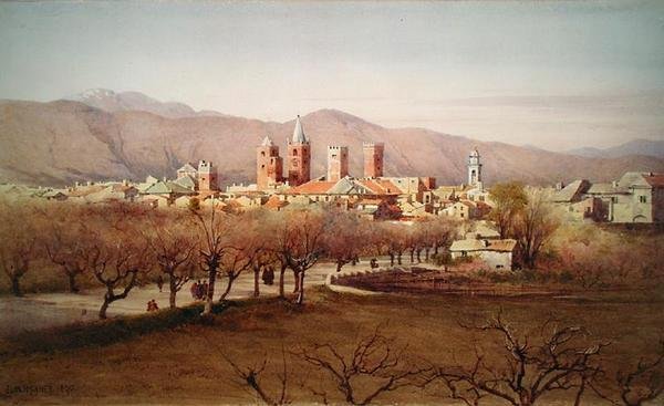 Albenga, Cenova Körfezi by Edward Henry Fahey