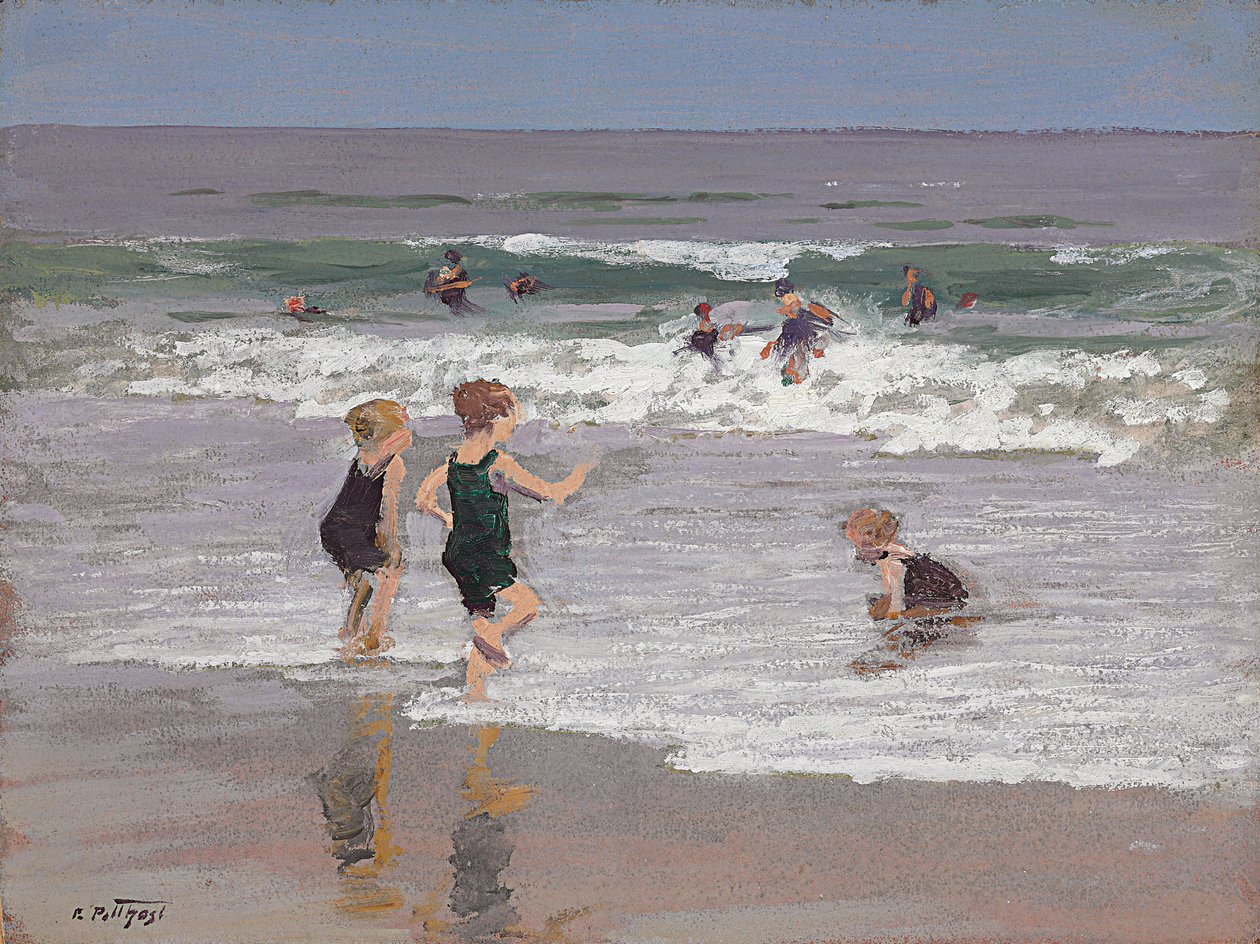 Sörf Oynayan Çocuklar by Edward Henry Potthast