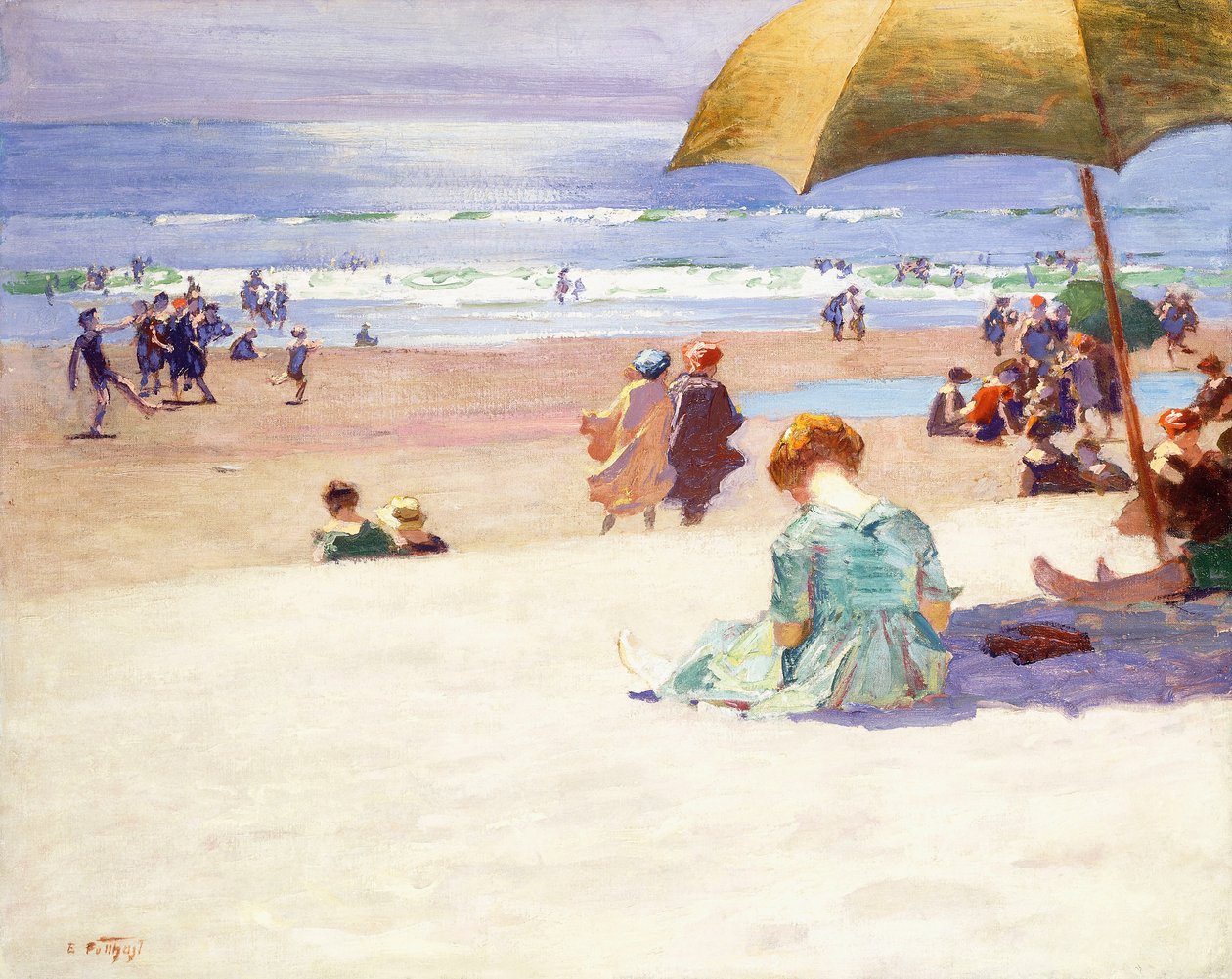 saat başı, by Edward Henry Potthast