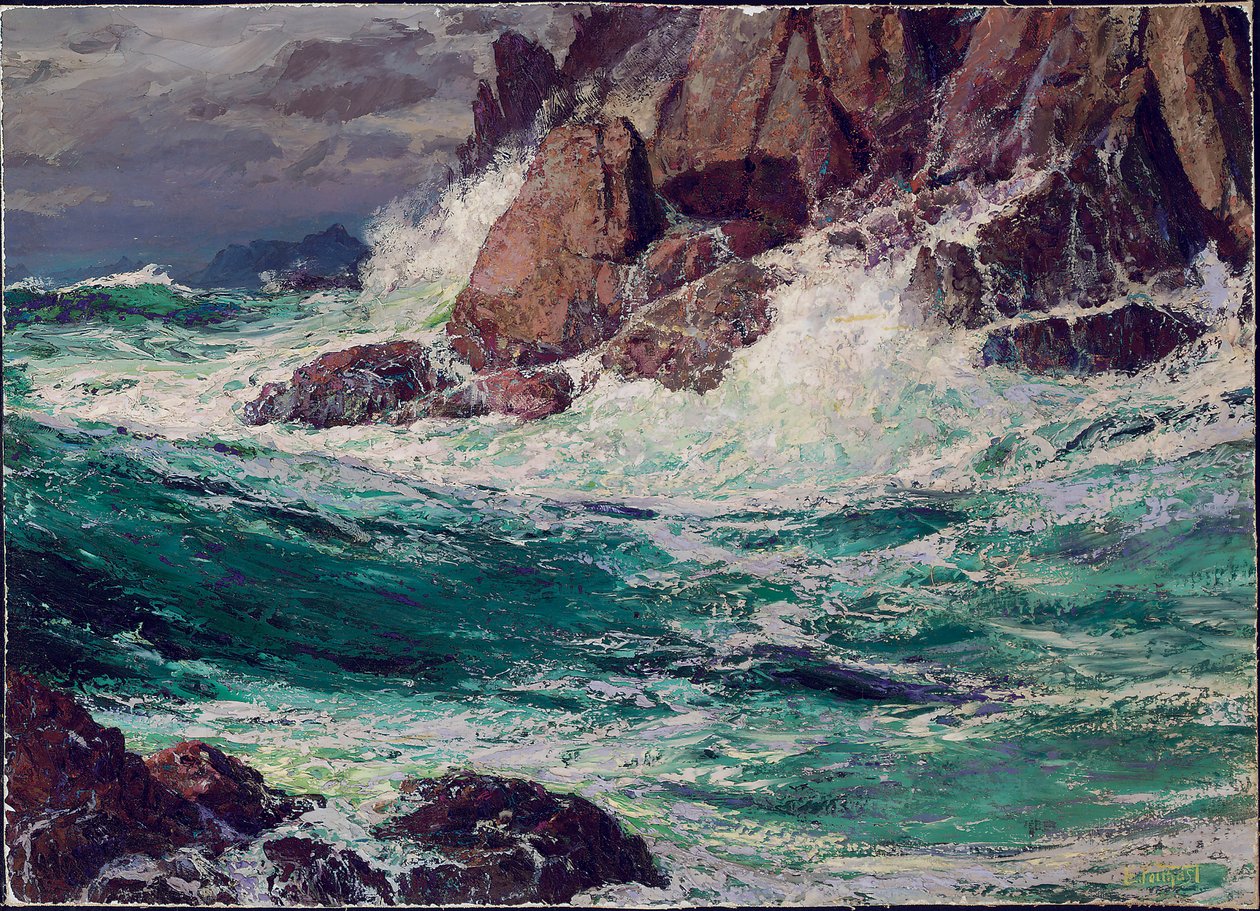 Fırtınalı Denizler, 1923 by Edward Henry Potthast