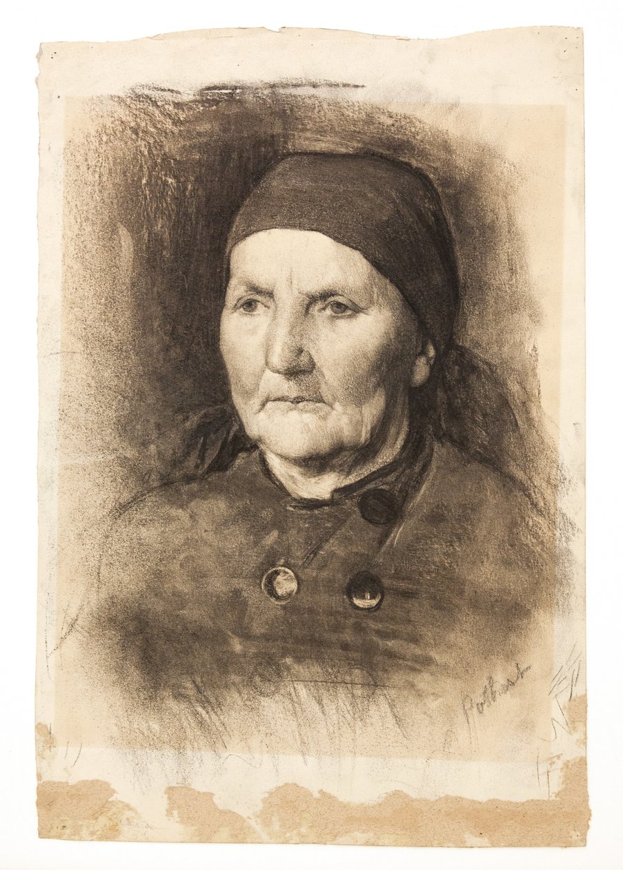 Çalışma Başkanı (Eşarplı Kadın) by Edward Henry Potthast